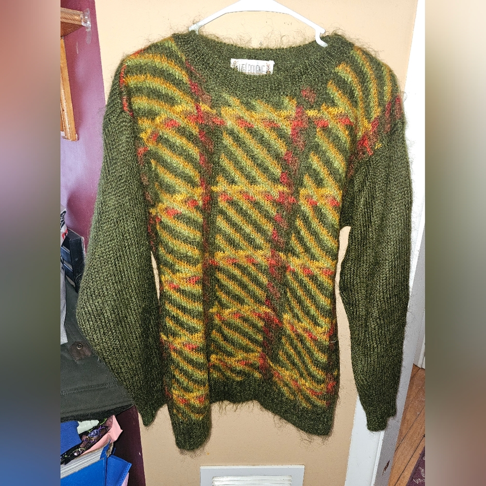 Vintage Melbourne Elements Mohair Sweater Sz Small